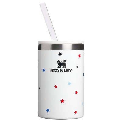 Stanley 10 oz Standard Stainless Steel Can Chiller with Lid and Straw Starry Sparkle | Target