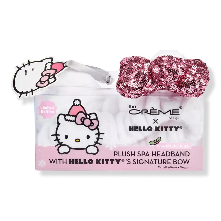 Hello Kitty Plush Spa Headband - Sparkle and Sleigh | Ulta