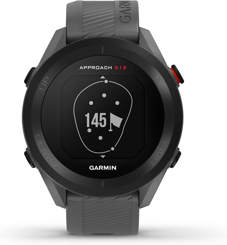 Garmin Approach S12 GPS Golf Watch - 2022 Edition, Slate Grey | Amazon (UK)