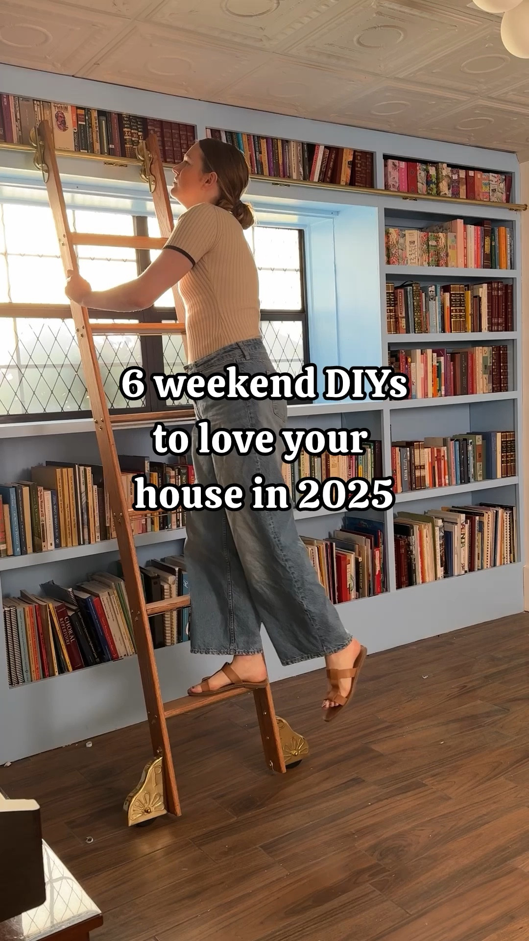 Here are the sources for these weekend projects! For full tutorials go to my blog and search “diy darlings”

Privacy window film, brass doorknob, tile paint, frame tv, rolling library ladder, ceiling tiles

#LTKFindsUnder100 #LTKHome #LTKFindsUnder50