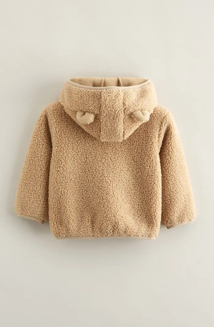 Tucker + Tate Cozy Hooded Faux Shearling Jacket | Nordstrom | Nordstrom