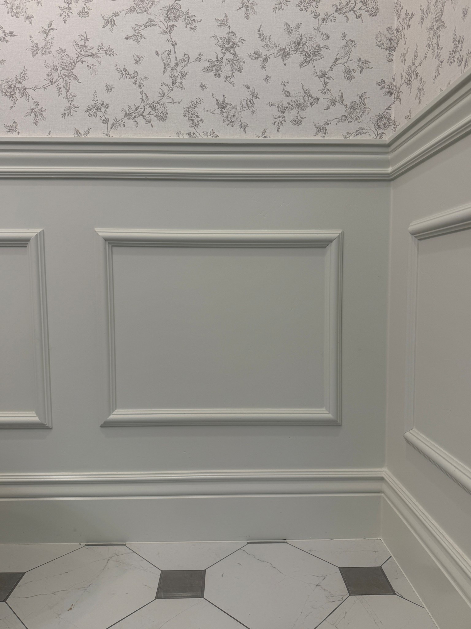 It’s all out millwork! That little detail adds so much character to the space! 😍