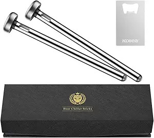 Beer Gifts for Men Dad, Kollea Beer Chiller Sticks for Bottles, Funny Mens Birthday Gift Ideas fo... | Amazon (US)