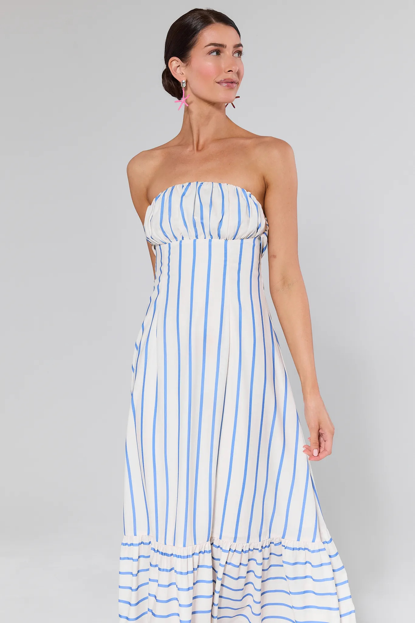 Finley Striped Maxi Dress | Avara