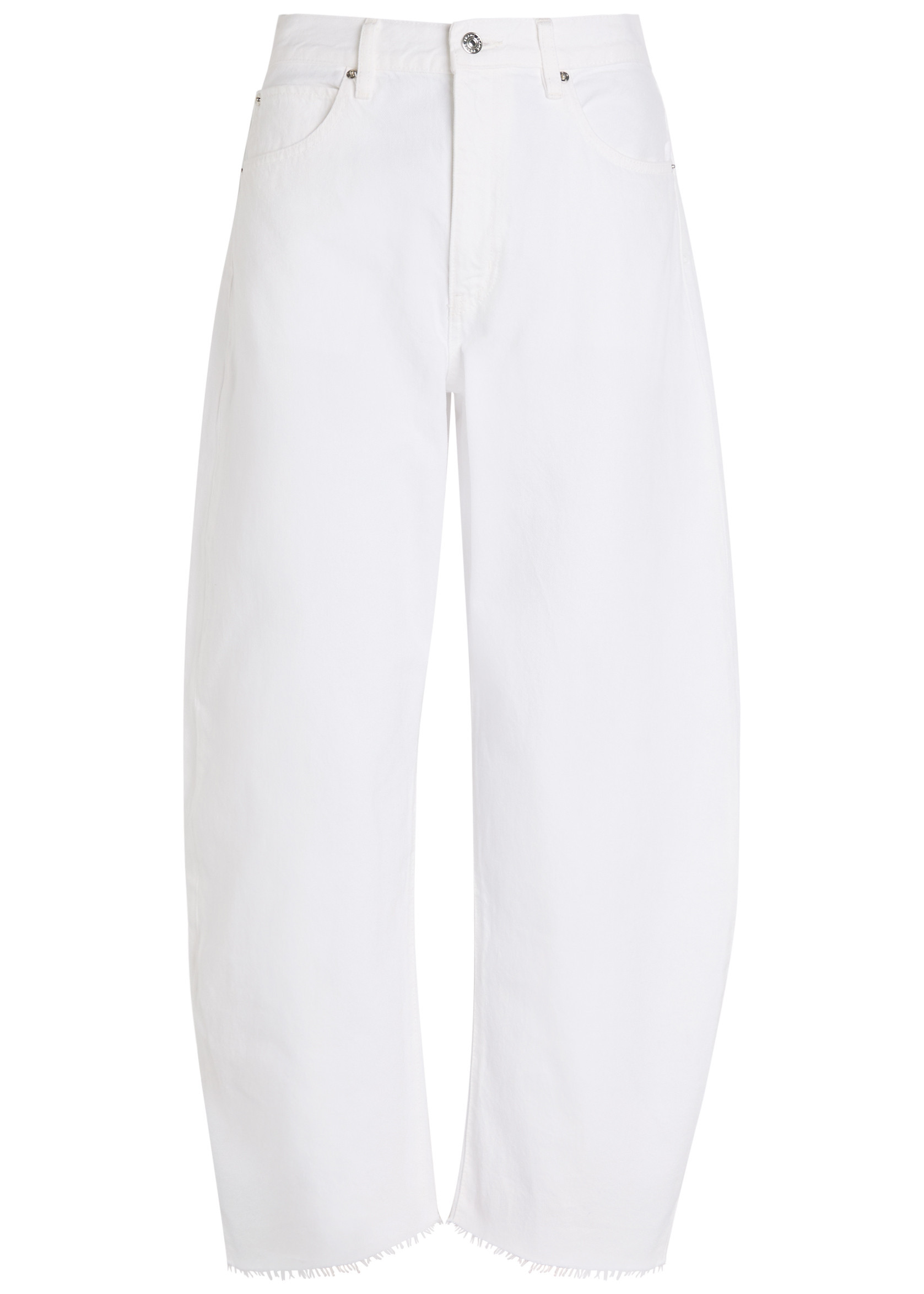 The Bubble Crop curved-leg jeans | Harvey Nichols
