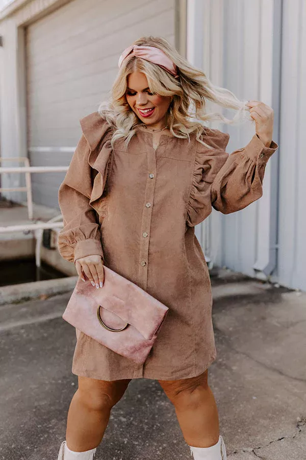 Never Pretend Plaid Dress In Camel … curated on LTK