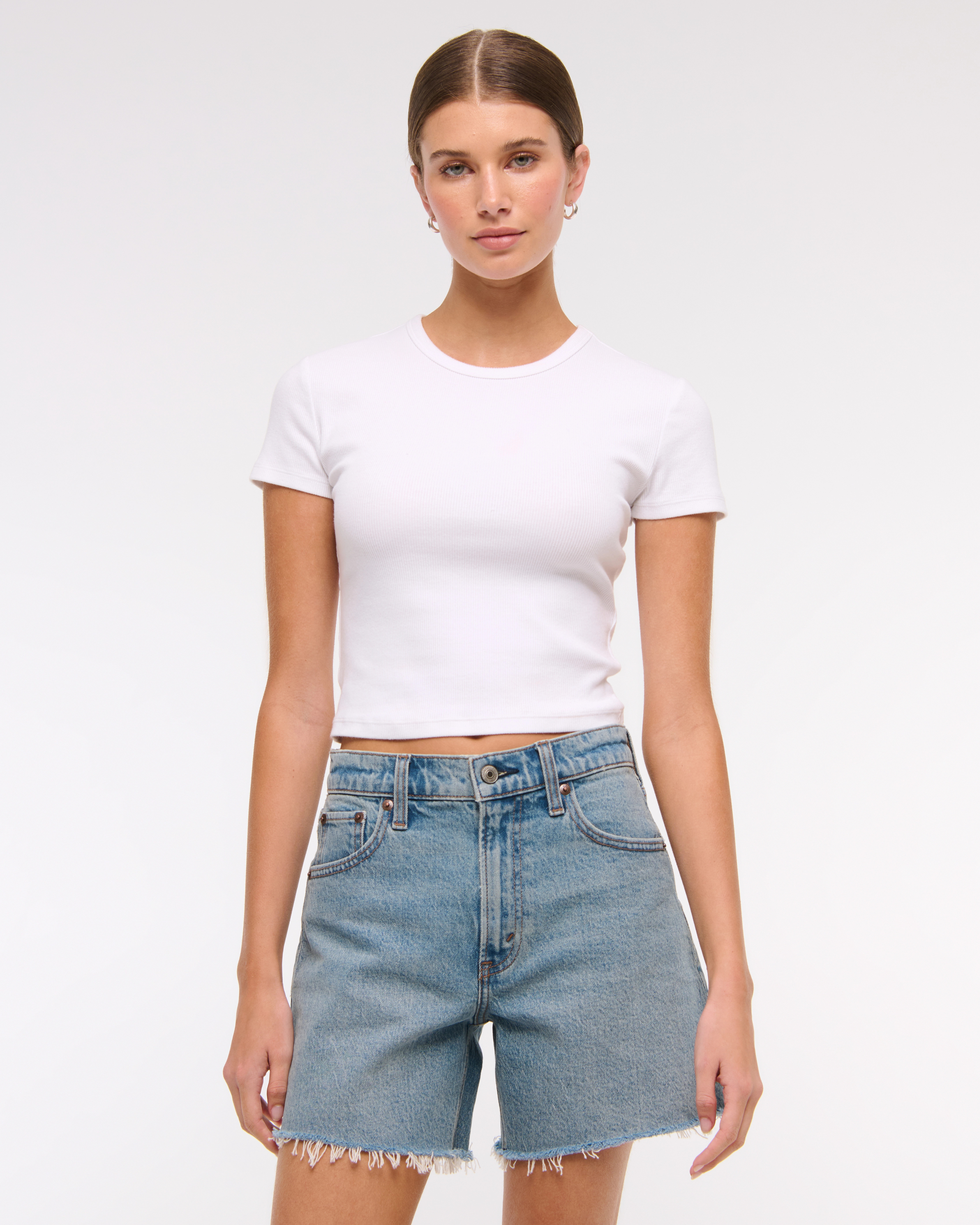High Rise Dad Short | Abercrombie & Fitch (US)