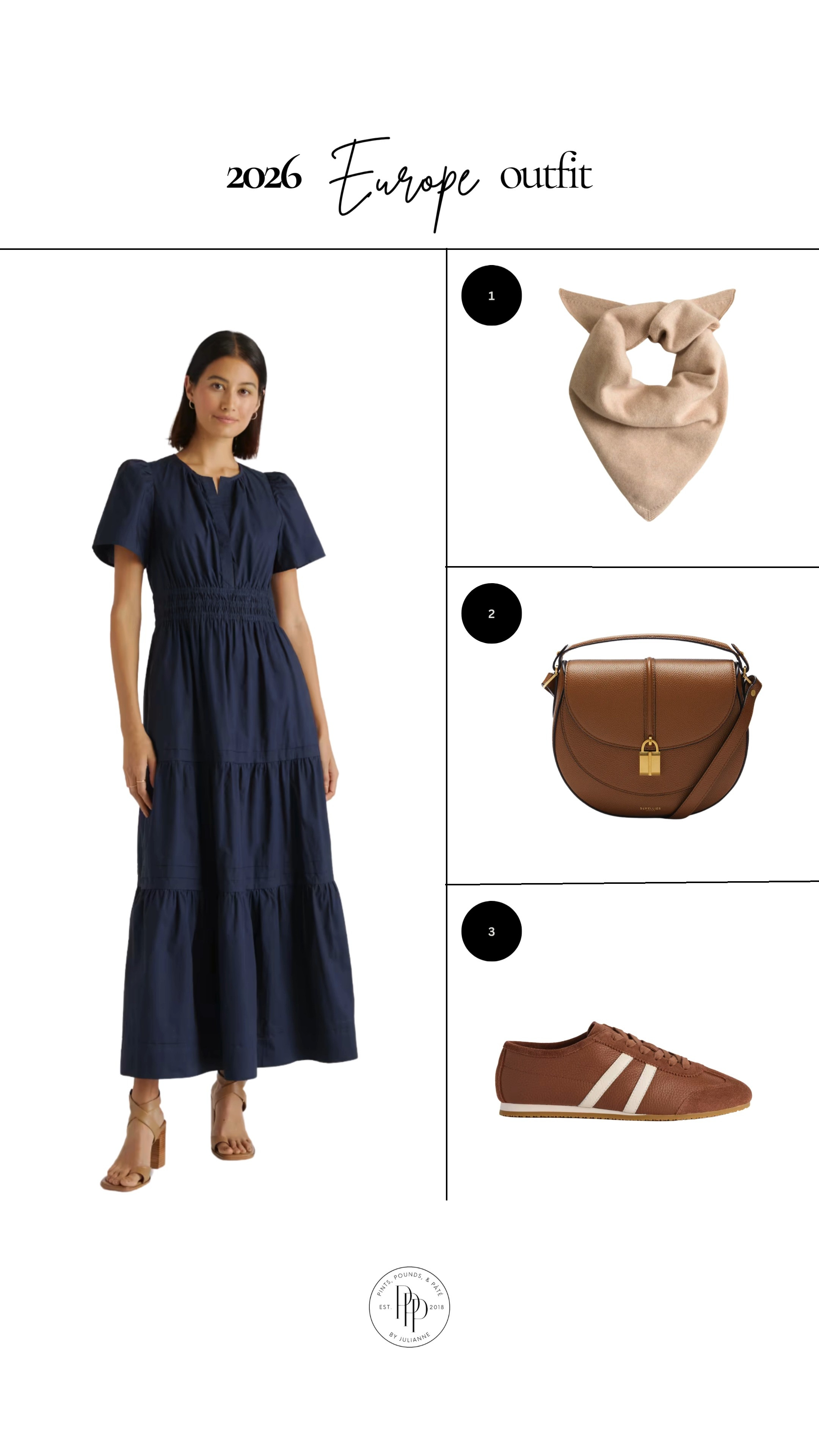 Classic and elevated for Europe!👏🏼 Perfect for walking all day then heading straight to dinner! 

 #LTKootd #LTKSeasonal #LTKTravel