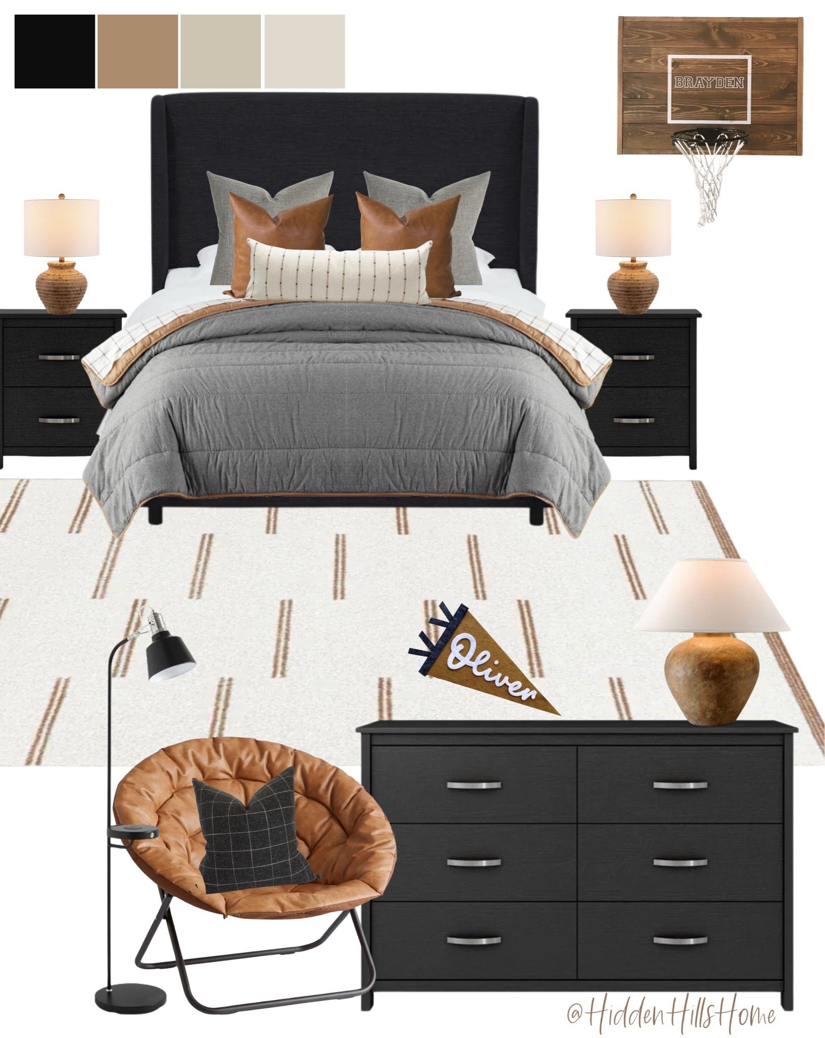 Teen boys bedroom decor, boys room mood board, basketball bedroom decor ideas, masculine teen bedroom design, boys room inspiration #boysbedroom 



#LTKHome #LTKKids #LTKGiftGuide