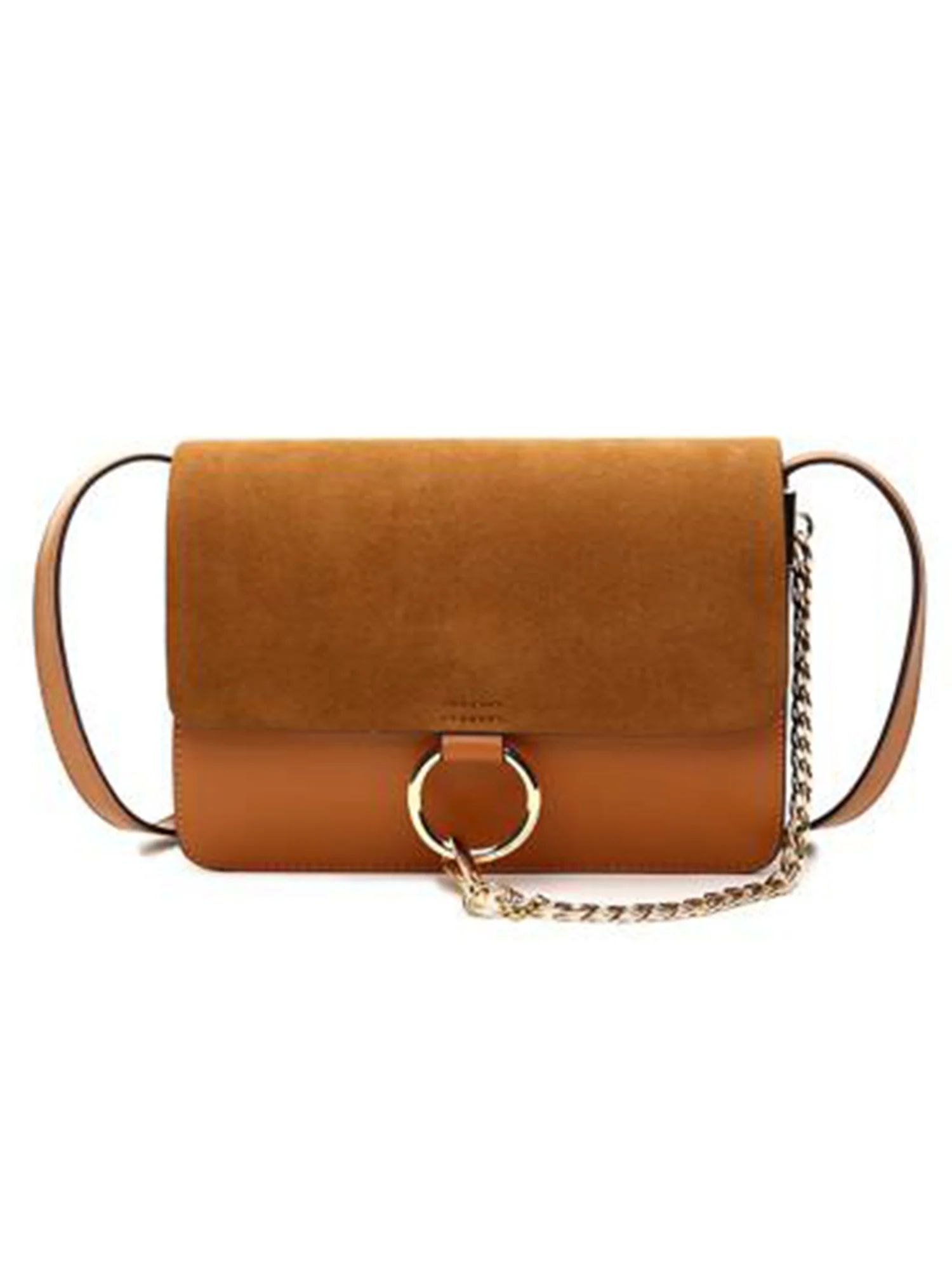 'Anja' Faux Suede Leather Cross Body Bag | Goodnight Macaroon