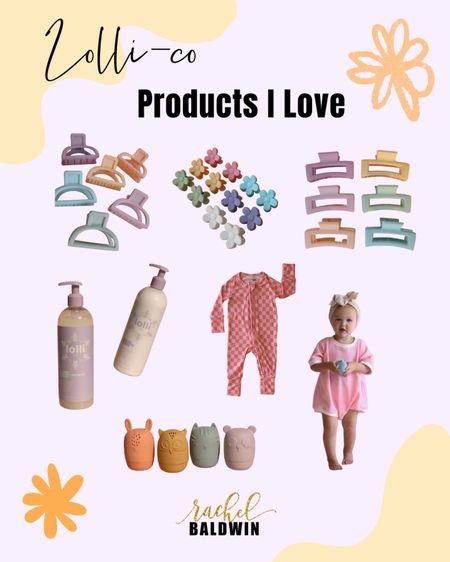 Lolli-Co is a super sweet hair and body care company for kids and babes. Not only to they have amazing/ clean bath products, but they also offer adorable fits and the CUTEST hair clips. Here’s what I recently ordered! 🌼

#LTKunder50 #LTKbaby #LTKkids