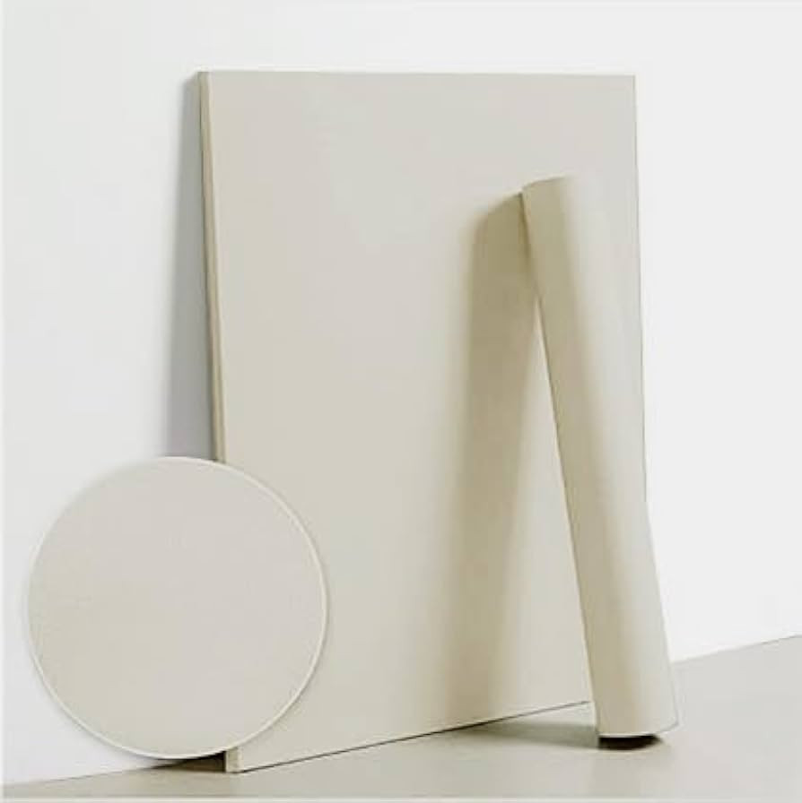 Dimoon 118''x23.6'' Cream Skin Peel and Stick Wallpaper Contact Paper Modern Self Adhesive Wall P... | Amazon (US)