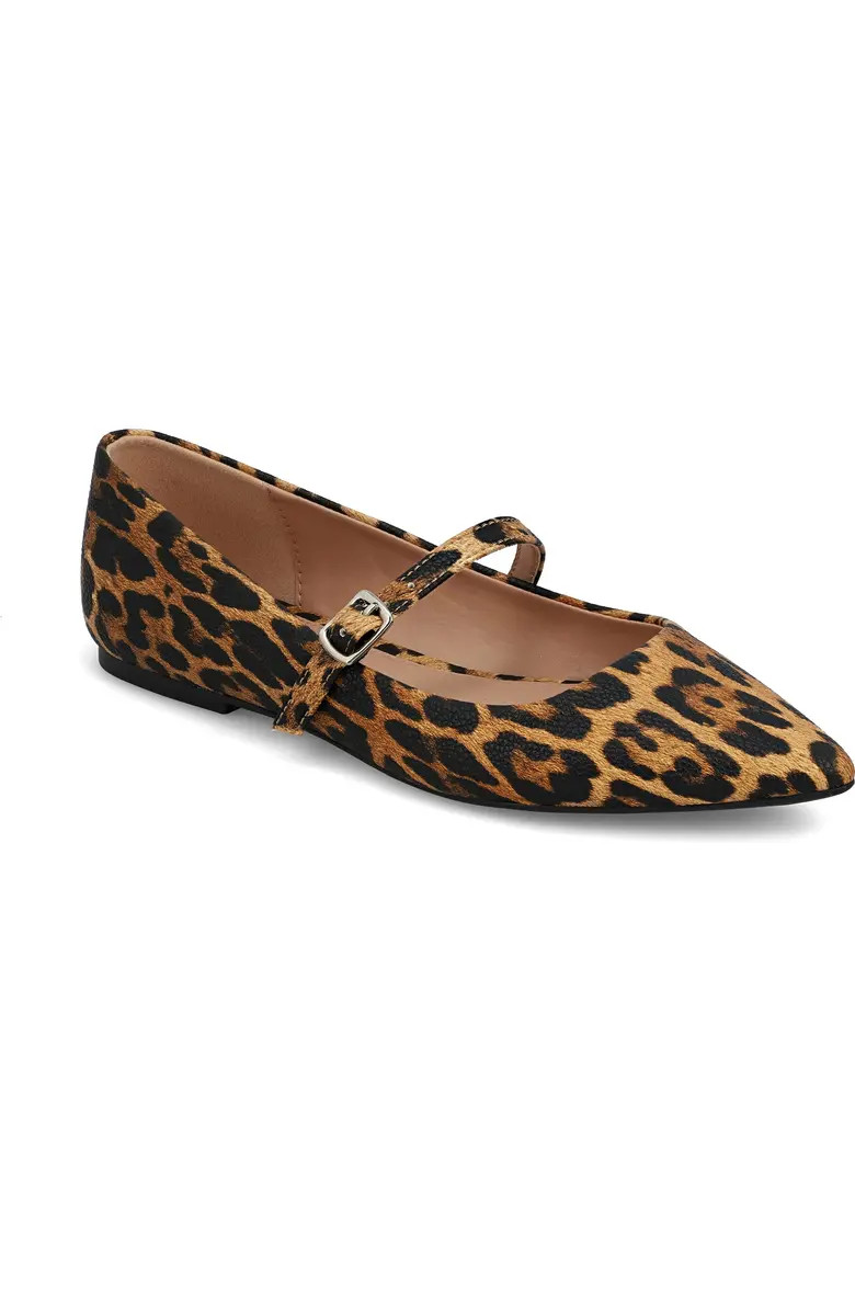 Aviba Mary Jane Pointed Toe Flat (Women) | Nordstrom