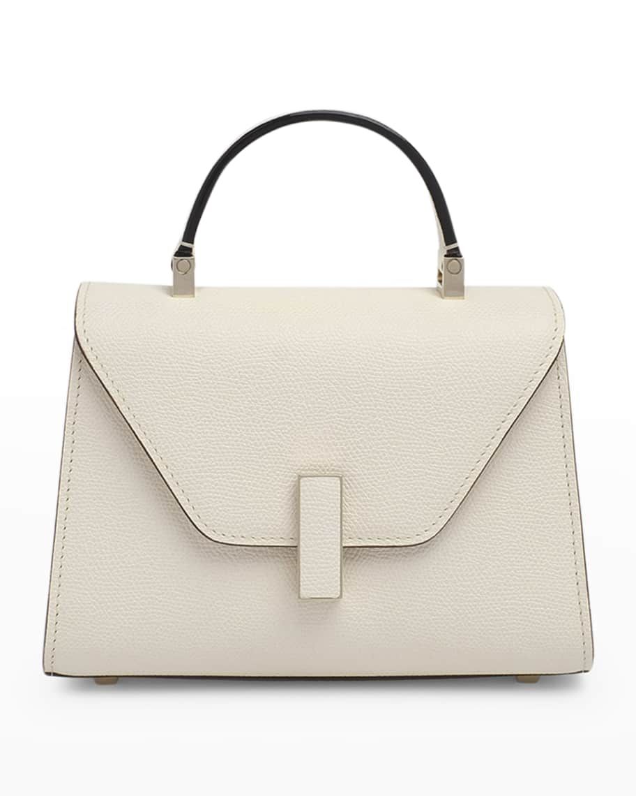 Valextra Iside XS Leather Top-Handle Bag | Neiman Marcus