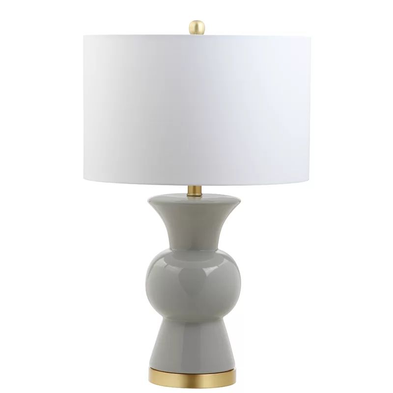 Abramson 26" Gray Table Lamp | Wayfair North America