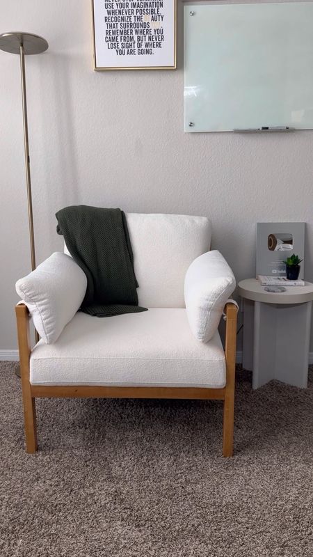 Shop these new home pieces and more from Walmart!

Walmart home. Home decor. Home furniture. Home style. Home office. Office furniture. Aesthetic office. Functional office. Work from home. Cozy chair. Beauty room. Filming room. Minimal home style. Neutral home. Neutral decor. @walmart #walmartpartner #walmarthome

#LTKfamily #LTKhome #LTKbeauty