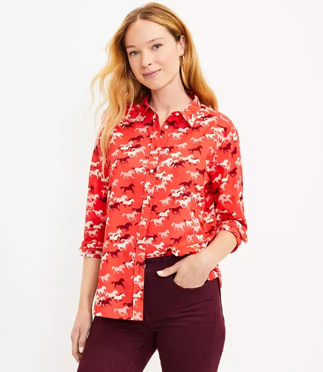 Horse Everyday Shirt | LOFT