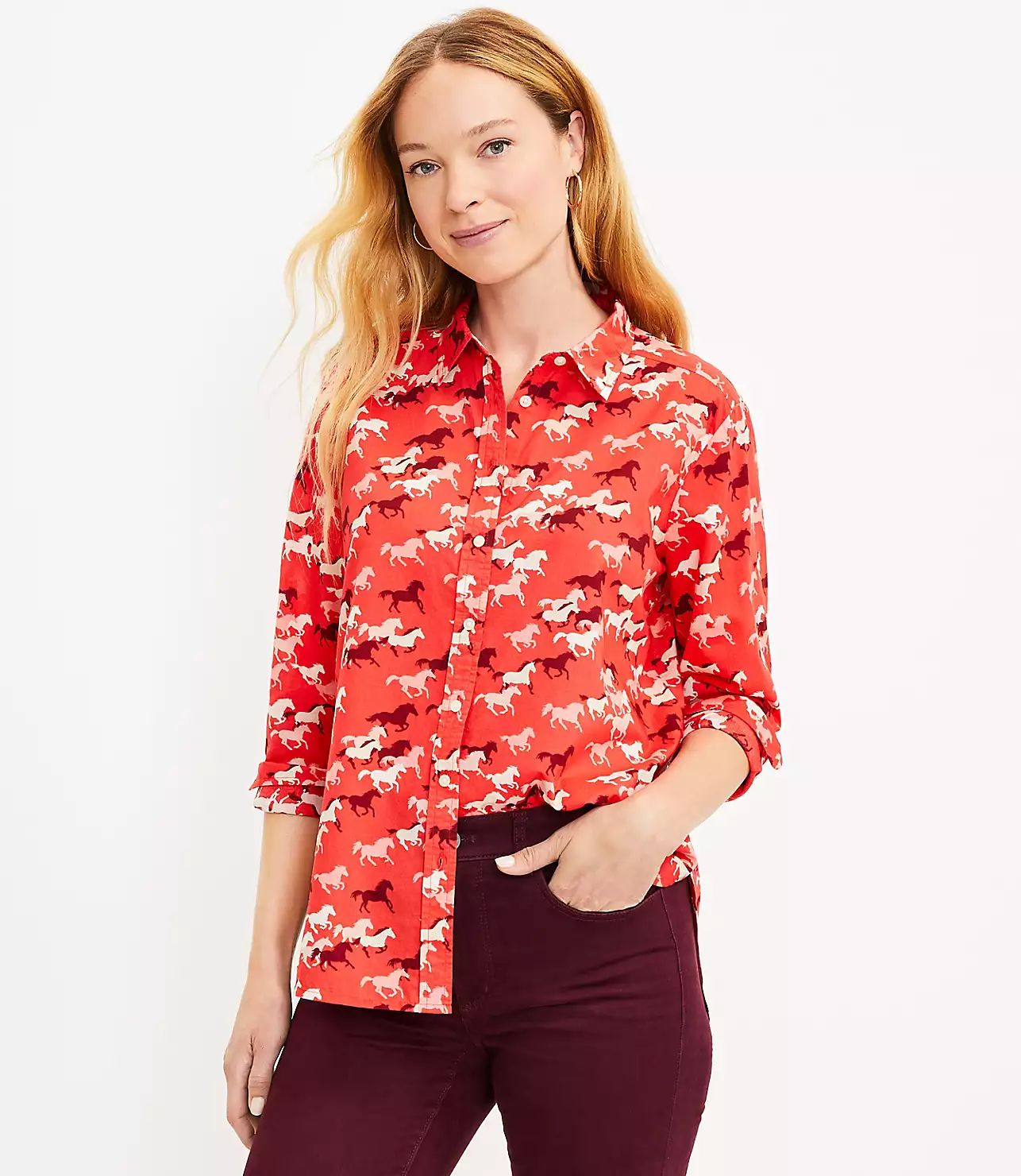 Horse Everyday Shirt | LOFT