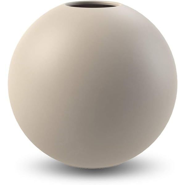 Cooee Design Ball-Vase aus Porzellan in der Farbe Sand Handgefertigt, Maße: 30cm x 30cm x 29cm, ... | Amazon (DE)