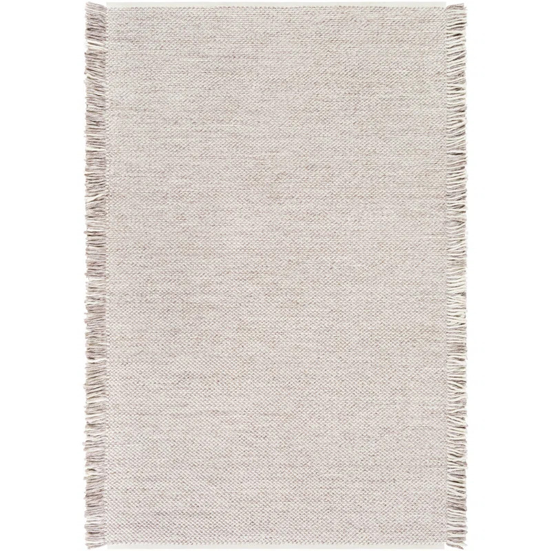 Hinton Handmade Recycled P.E.T. Cream Indoor/Outdoor Rug | Wayfair North America