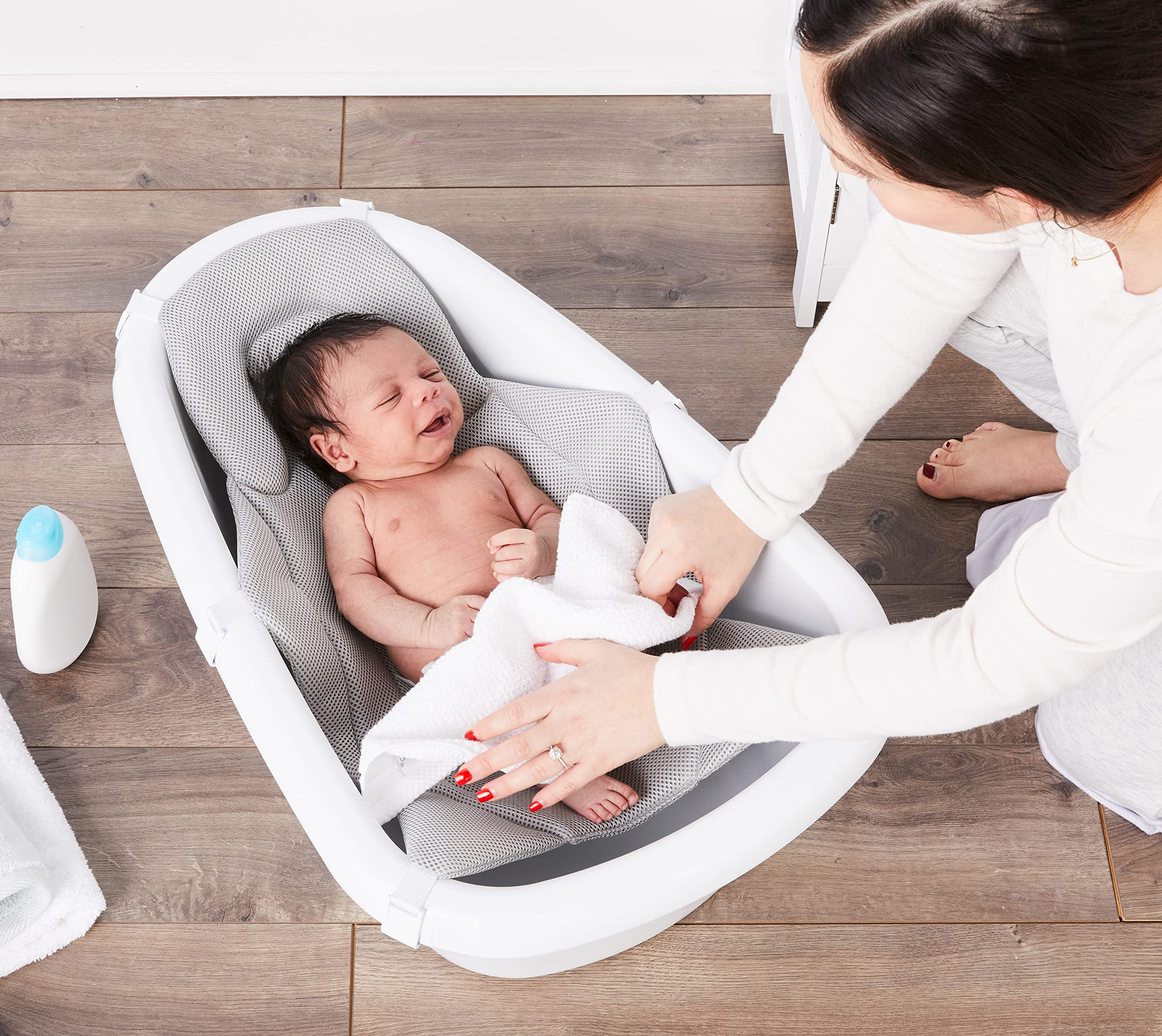 Regalo Baby Basics 3-in-1 Grow with Me Bath Tub, Award Winning Brand, Adjustable As Your Baby Gro... | Amazon (US)