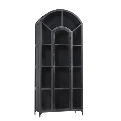 Gilborne Arched Iron Cabinet | Wayfair North America