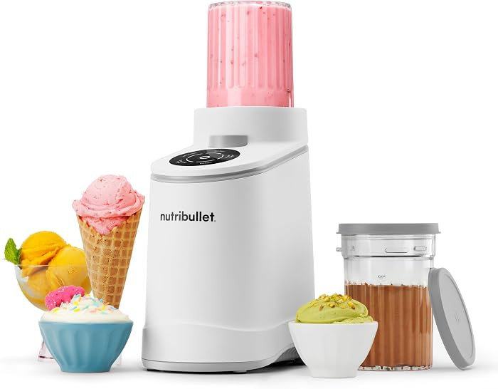 nutribullet Chill Ice Cream Maker, for Gelato, Sorbet, Frozen Yogurt, Smoothie Bowls, Compact Siz... | Amazon (US)