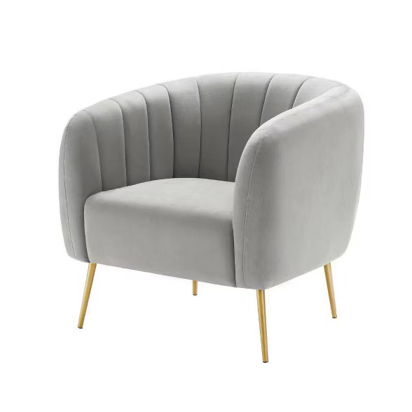 eLuxury Modern Channel Accent Chair | Target