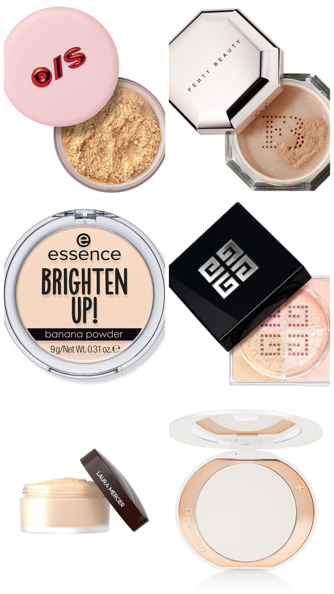 Best powders of 2024 🎊
*all products linked on LTK*

#ONESIZEBEAUTY #FentyBeauty #essencecosmetics #CharlotteTilbury #LauraMercier #GivenchyBeauty 
#bestof2024 #bestmakeup #settingpowder #beautyover40 #maturemakeup #matureskin #makeupover40 #onesize  

#LTKBeauty #LTKOver40