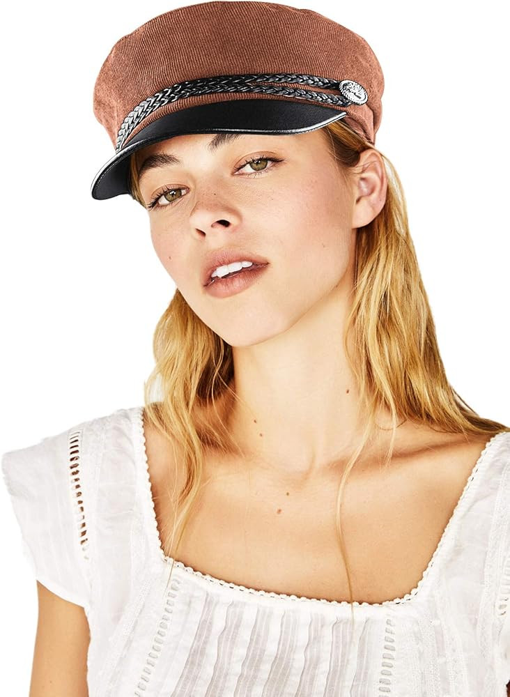 WETOO Women Newsboy Hat Cap for Ladies Visor Beret Hat | Amazon (US)