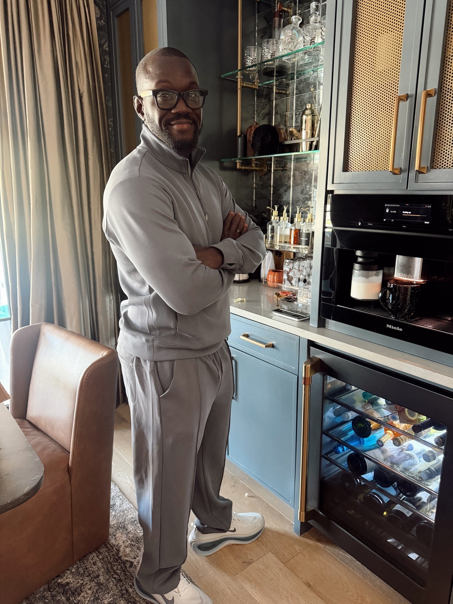 Rick’s set is on sale!! Quarter zip is $18 & pants are $16 🙌🏾