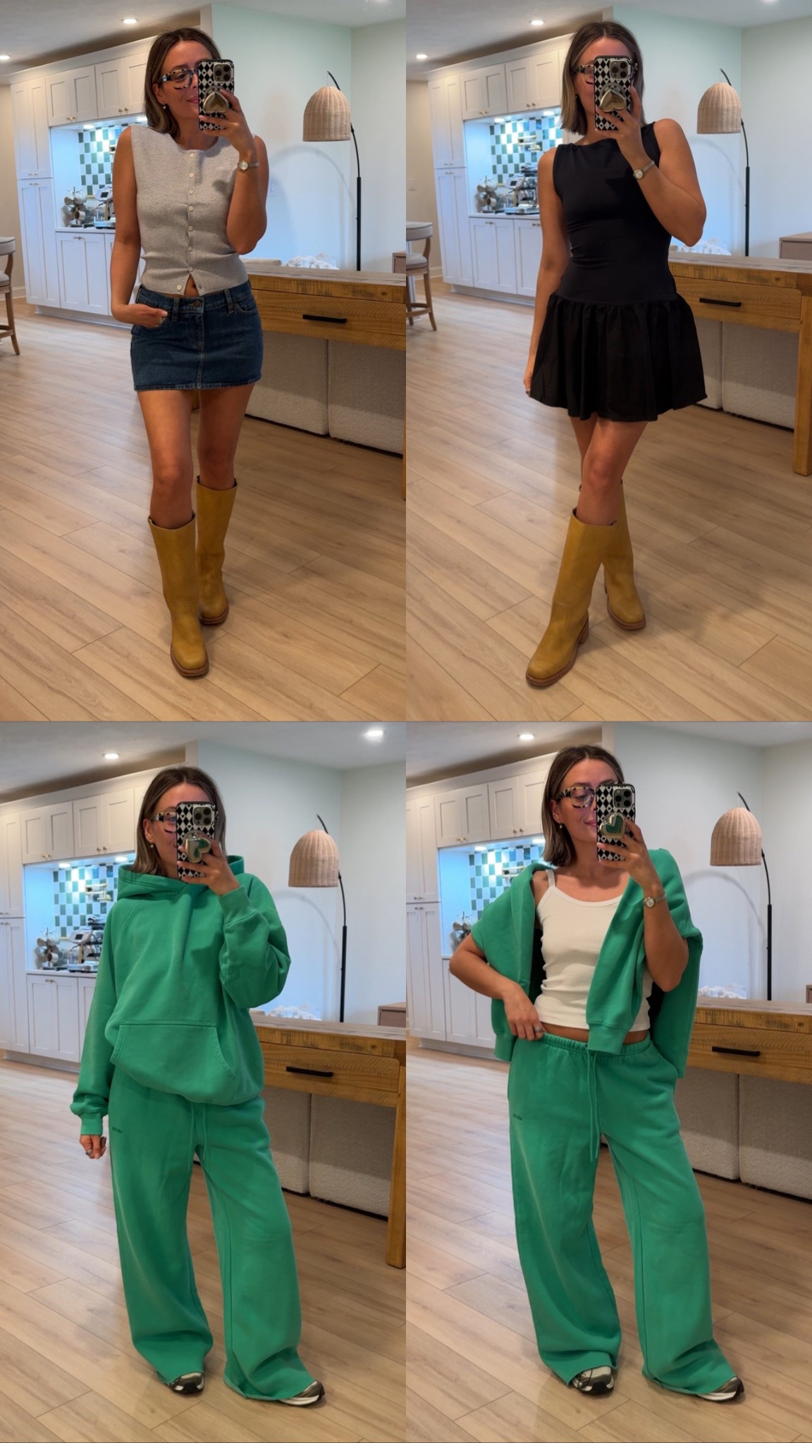 Aritzia order – Part 2! I seriously can’t pick a favorite from this round #aritiziapartner

Here’s sizing for reference: small in both pieces of the sweat set, small in the white tank, small in the dress, 25 in the denim skirt, and small in the grey sweater vest!

#LTKStyleTip #LTKSeasonal #LTKFindsUnder100