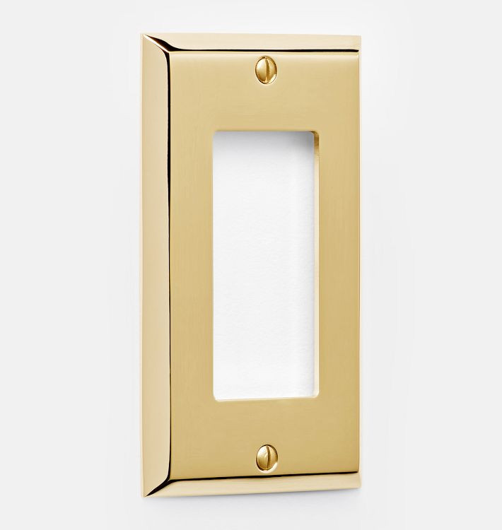 Lewis Single GFCI Switchplate | Rejuvenation