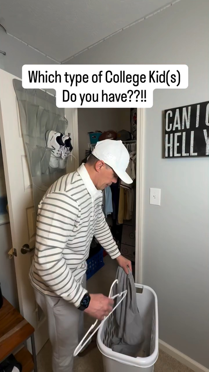 They are usually one or the other - lucky for us we have 2 that are the messy ones 😳😂

#collegenesters #emptynesters #collegeparents #collegekids #parenthumor

when the college kids are home, college breaks, college life when they are at home, late nights with college kids home, college parent humor, real life with college kids, we are college nesters: empty nesters and college parents, Relatable life with college kids