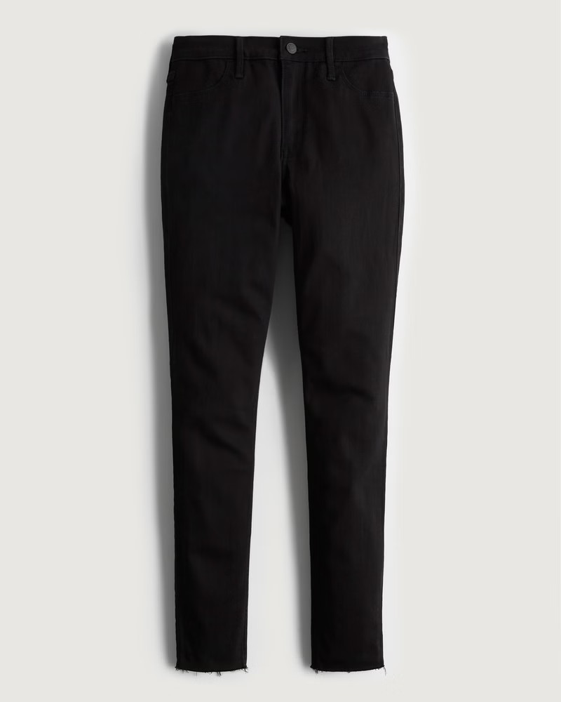 Women's Curvy High-Rise Black Jean Leggings | Women's Bottoms | HollisterCo.com | Hollister (US)