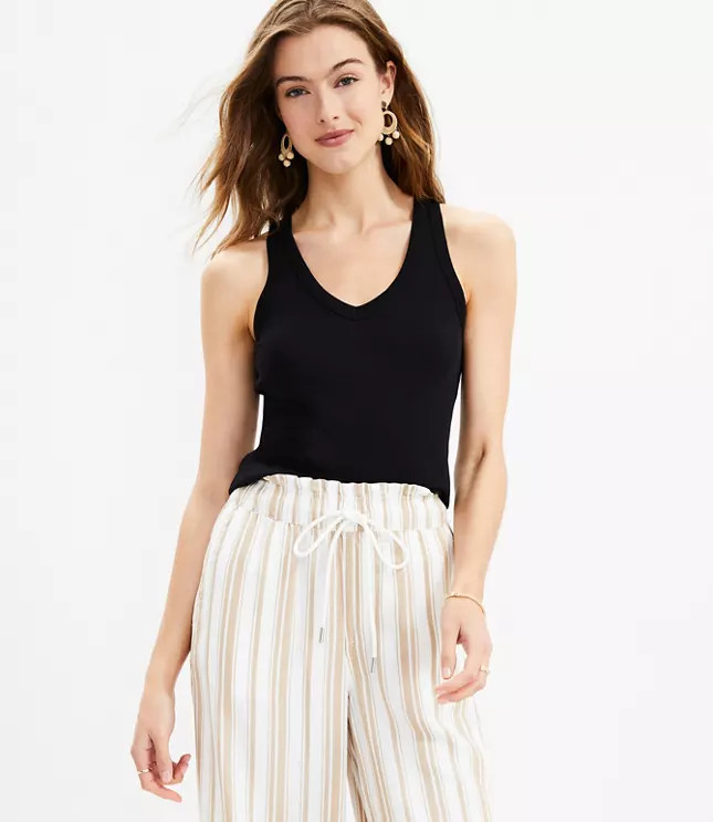 Essential V-Neck Tank | LOFT