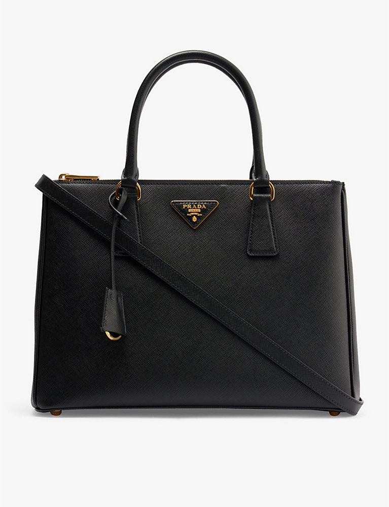 PRADA Galleria saffiano leather tote bag | Selfridges