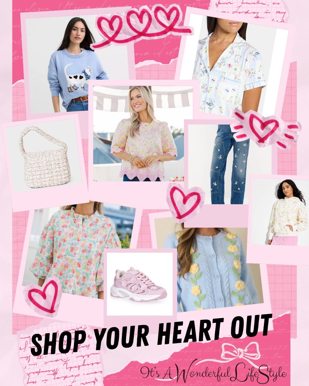 Shop your heart out and pick the pieces that make you feel confident, radiant, and beautifully *you*. 💕

Fresh new arrivals for spring are here… ready to brighten your wardrobe and your day! 


#LTKValentine #LTKSaleAlert #LTKSeasonal
