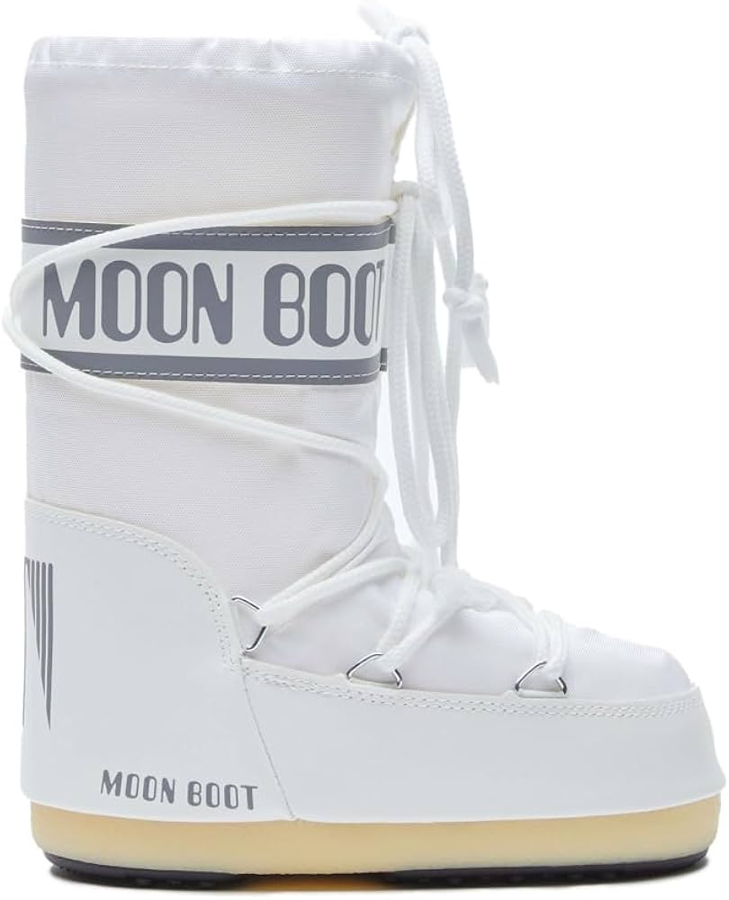 Amazon.com: Moon Boot, Botas de nieve sin cordones Icon Junior para niños, 10-12.5, Blanco : Ama... | Amazon (US)