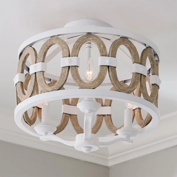 Driftwood Entwined Ovals Ceiling Light | Shades of Light