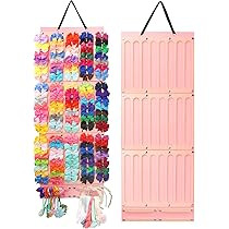 Hair Bows Holder w/Extra Large Capacity, Hair Clips Storage Hanger w/ 27 Ribbons, Head Bows Hanger,  | Amazon (US)