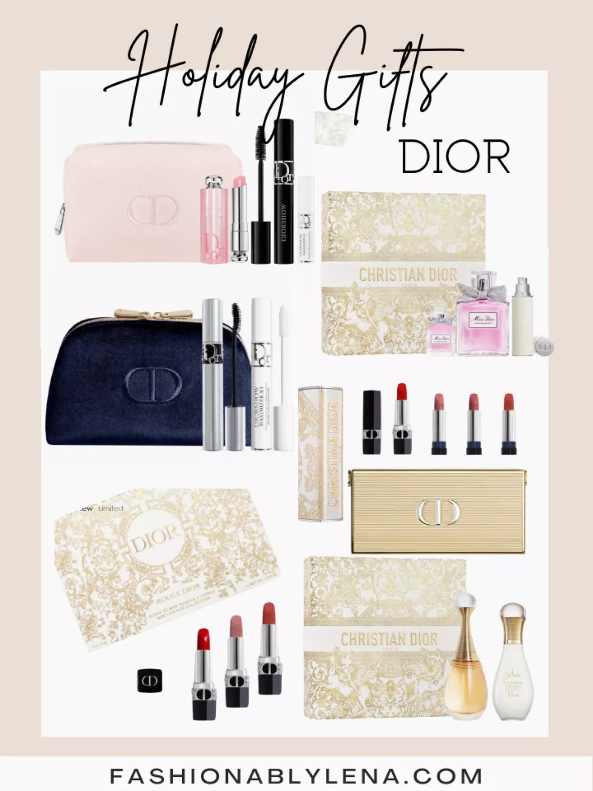 A Dior Gift Set for Holidays: Makeup, Skincare and Perfume