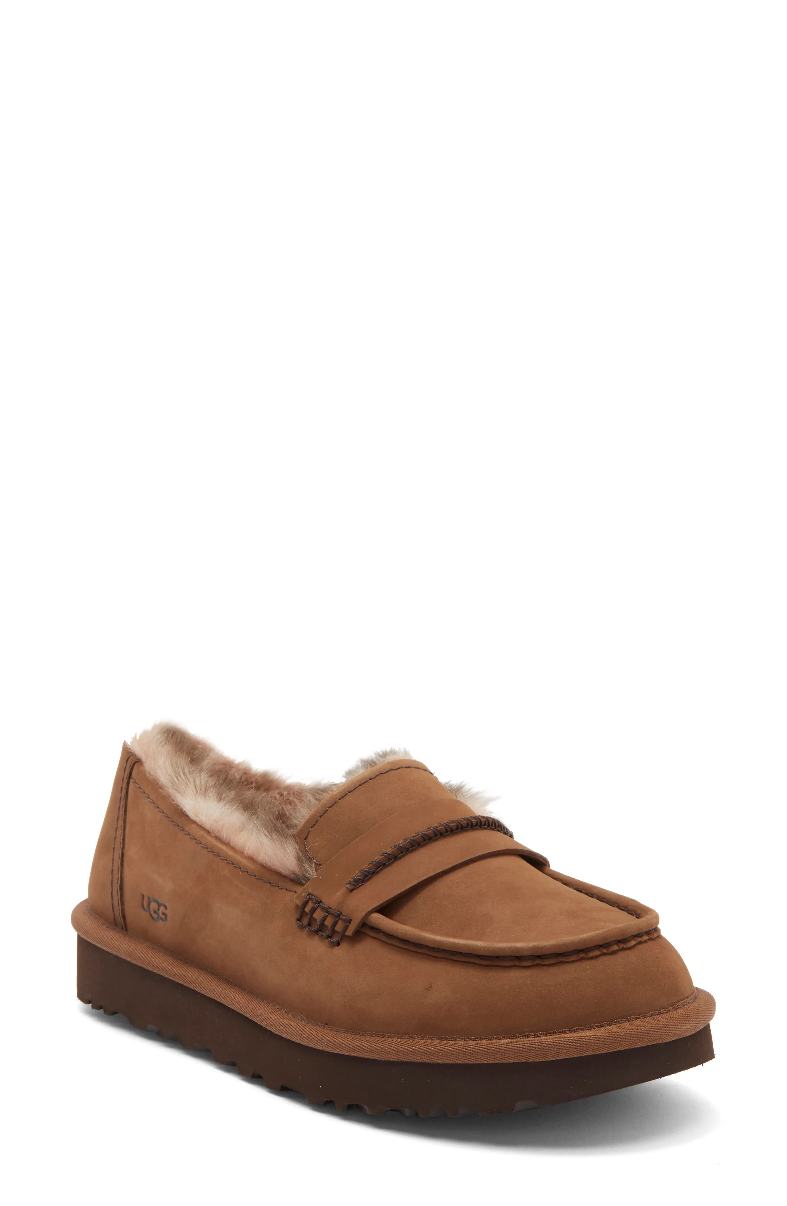 UGG\u00ae Ellis Leather Loafer (Women) | Nordstrom | Nordstrom