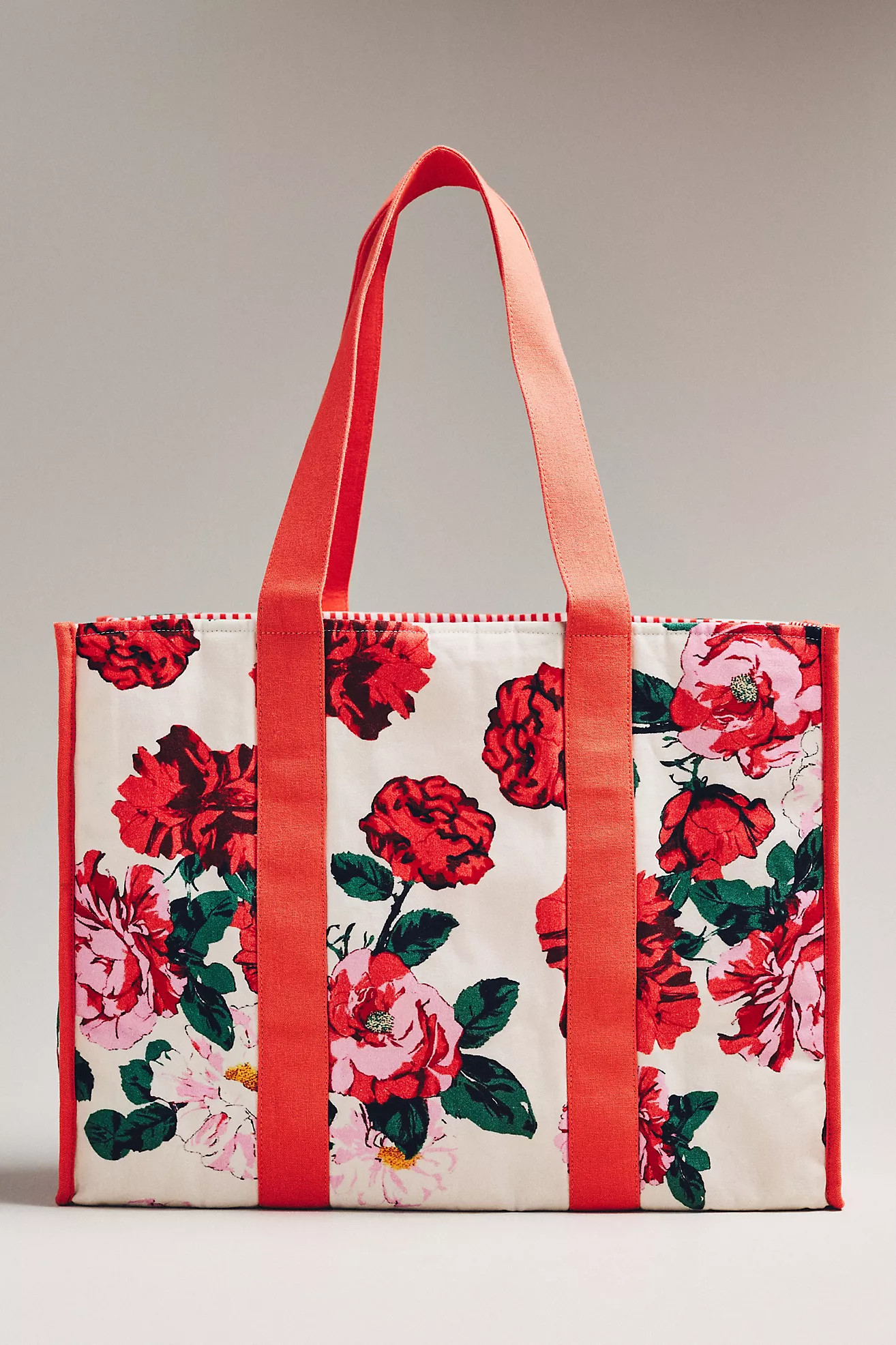 By Anthropologie Printed Canvas Flower Tote | Anthropologie (US)