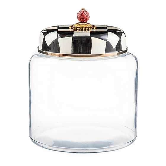 Courtly Check Storage Canister - Big | MacKenzie-Childs