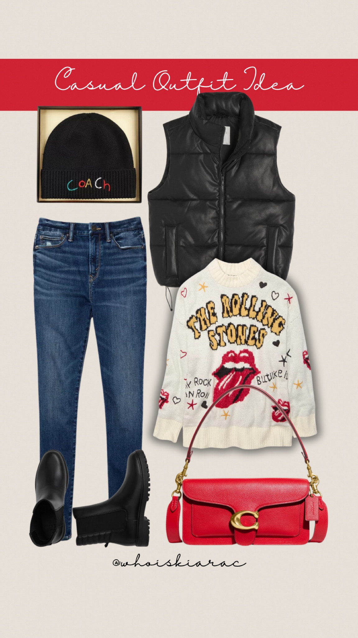 Casual Outfit Idea 👖💡 
Coach, American Eagle, Hollister

#LTKitbag #LTKSeasonal #LTKstyletip