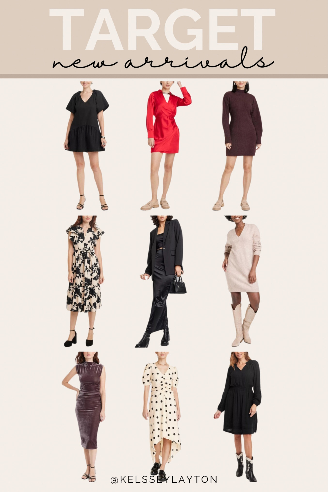 Target new arrivals, dresses 

#LTKfindsunder50 #LTKSeasonal
