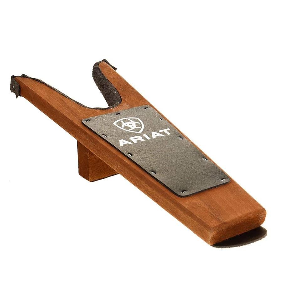 ARIAT Small Stained Wood Boot Jack with Padded Edge | Amazon (US)
