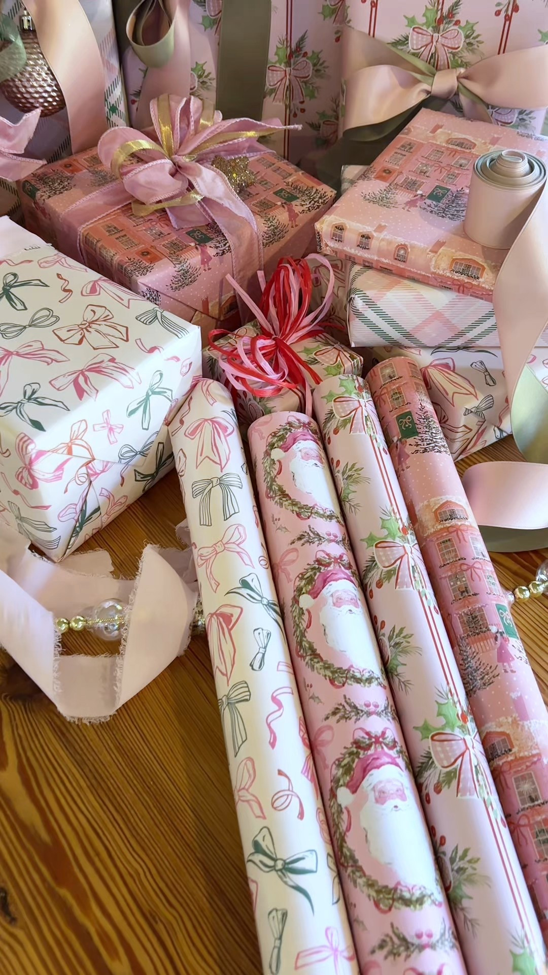 Want the PRETTIEST gifts under the tree? 🎀🎄These pink + green + girly wrapping paper lineup is everythinggg!!! ✨🎀🎄

#LTKHoliday #LTKSeasonal #LTKGiftGuide