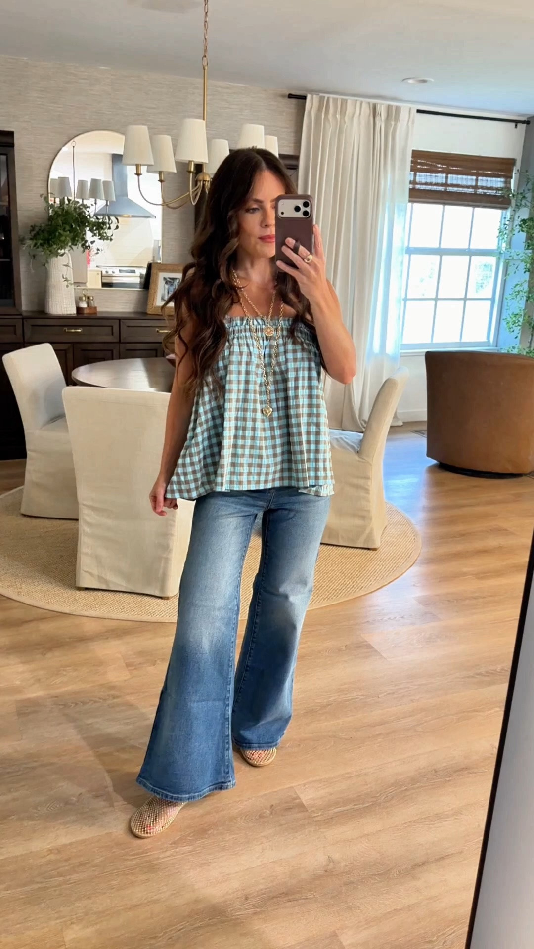 ￼@target jeans- sized up one size to a 2 short - fit like a dream!
Top/set: in a small

Teacher outfits, summer mom outfits, everyday essentials, wide leg pants outfit, causal wardrobe staples, blouse & jeans, affordable summer outfits, casual mom outfits,

#LTKPetite #LTKootd #LTKgrwm
